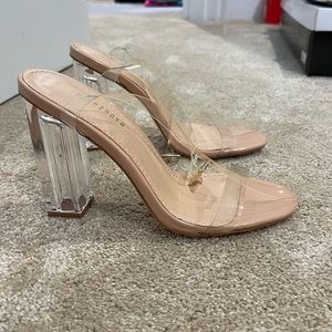 Clear Strappy Heals